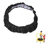Hmtbet Trampoline Replacement Safety Pad, Safety Guard Spring Cover Edge Protection,Trampoline Cloth Cover Mini Fitness Trampoline Skirt for Children,Black,36in 0.91M 6holes