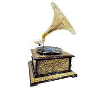 HMV Vintage Gramophone Fully Functional Working Phonograph win-up record player Gifts