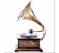 HMV Working Gramophone Player Phonograph Vintage look Vinyl Recorder Wind up