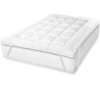 HMWD Extra Thick Mattress Topper Duble Bed - 4 Inch Thick, Double Mattress Topper 10cm - Microfiber Hypoallergenic Mattress Topper - Unveil the Bliss, Embrace the Comfort 137x190x10cm (Double)