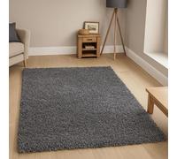 HMWD Modern Large Shaggy Area Rugs 50mm/5cm Thick Fluffy Rugs Living Room Decor Bedroom Decor, Anti-Shed Deep Pile Floor Carpet, Home Decor Shag Hallway Runner Rugs (80x150 cm, Dark Grey)