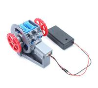 HMWOKPOT 3D Printed DIY Car Differential Model Dynamic Simulation Mechanical Principle Gear Transmission Structure Science STEM Educational Toys