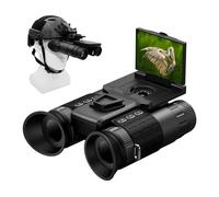 HMWOKPOT 4K UHD/58MP Digital Night Vision Goggles for Adults, Head Mounted Infrared Night Vision Binoculars with 2.4" LCD Display And 32G Card