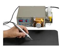 HMWOKPOT Automatic Peristaltic Glue Dispenser Machine, Manual/Auto Mode Glue Dispenser Dispensing Accuracy 0.01% with Fixed Bracket for Various Aqueous Glues