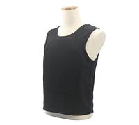 HMWOKPOT Bulletproof Vest IIIA level Anti-Bullet T shirt Work Clothes Tactical Vest Body Armor for Men And Women Personal Safety,Black,XL