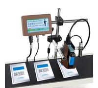 HMWOKPOT Date Coding Machine Smart Printer, Commercial Automatic Coding Machine Inkjet Coder - Online Inkjet Date Coder,25.4mm