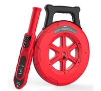 HMWOKPOT Pip Iron Pipe Blockage Detector Diagnostic-tool Scanner Pipeline Blocking Clogging Plumbers Instrument for PVC Plastic Metal Water Pipes,40m