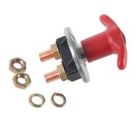 HMY OE:443815432020 Heavy Duty Battery Isolator Switch Disconnect 250 Amp 12V-60V Power Cut Off Kill with Cooper Terminal 1000A XY01 for auto Electronics,Boat, Racing car, Van, Truck Model 1