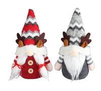 HMYCL 2 pcs Spring Gonks Decorations Gnome, Handmade Scandinavian Christmas Easter Gnomes Ornaments, Lucky Home Holiday Desktop Decoration Gonk Gifts for Adults