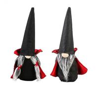 HMYCL 2PCS Halloween Decoration Gnomes, Gonk Gnome-Halloween Gnome Plush Handmade Swedish Tomte Scandinavian Ornaments, Thanksgiving Ghost Toy Window Shelf Desk Indoor Outdoor Home Decor
