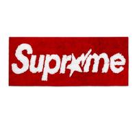 HMZA Supreme Rug for Cool Room Decor - Soft Microfiber Cute Mat for Aesthetic Room Decor - 47" x 18" Non Slip Hypebeast Rug for Bedroom - Machine Washable Gamer Mat for Boys Cool Stuff