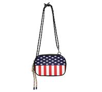 HMZXZ Crossbody Bag Sugar American Usa Flag, Small Handbag Purse with Adjustable Strap, American Usa FlagFanny Pack Sling Backpack Hobo Purse for Women Men Travel Work
