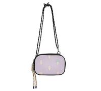 HMZXZ Crossbody Bag Sugar Ice Cream Pattern, Small Handbag Purse with Adjustable Strap, Colorful HeartsFanny Pack Sling Backpack Hobo Purse for Women Men Travel Work