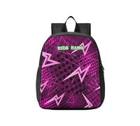 HMZXZ Custom Backpack Toddler Lightning Pink Mini Backpack Boys/Girls Electric Lightning Customizable Backpack Kindergarten Pre School Bags 13 Inch