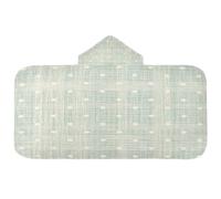 HMZXZ Kids Hooded Bath Towel for Boys Girls,Mint Green Polka Dot Hooded Bath Towel Wrap,Cute Pastel Toddler Pool Towel with Hood 50x23.5in