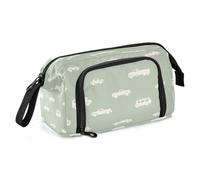 HMZXZ Large Pencil Casefor Girls Boys Transport Car Pencil Bag for School Supplies Office Stationery Organizer Pencil Case Green for Adults Women