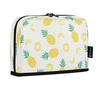 HMZXZ Standing Pencil Case Cute Pineapple Fruits, Large Capacity Pen Bag for Boys Girls Multi-Layer Pen Pouch Pencil Holder Stationery Organizer Summer for School Office