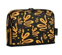 HMZXZ Standing Pencil Case Snake, Large Capacity Pen Bag for Boys Girls Multi-Layer Pen Pouch Pencil Holder Stationery Organizer Cute Animal for School Office
