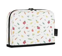 HMZXZ Standing Pencil Case Tomato Carrot Potato Avocado, Large Capacity Pen Bag for Boys Girls Multi-Layer Pen Pouch Pencil Holder Stationery Organizer Beans Peas for School Office