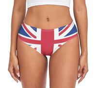 HMZXZ Womens Underwear England Uk British Flag Briefs Bikini Hipster Panties for Women Girls Union Jack