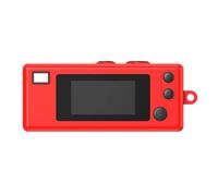 HNALIUH Discreet Keychain Portable Photo Small Keyring Small Charm Camera Shape for Travel Companion Easy Carry Digital