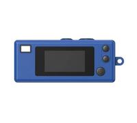 HNALIUH Discreet Keychain Portable Photo Small Keyring Small Charm Camera Shape for Travel Companion Easy Carry Digital