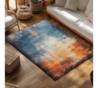 HNBFKD Area Rug Non Slip Carpet Modern Abstract Pattern Home Decor Living Room Bedroom Floor Mat for Bedroom And Baby Crawling Mat - 45x76cm/18x30inch