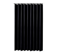 HNBFKD Black Shower Curtains Waterproof Fabric Bath for Bathroom Bathtub Shade Curtain Large Wide Bathing Cover with Hooks 75x200cm/(WxH)