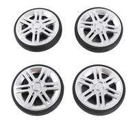 HNBGNNMRO 4 Pcs Suitcase Replacement Wheels, Universal Luggage Wheels with Silent Rolling Swivel Caster Design, PVC and ABS Wear Resistant Wheels for Trolley Suitcase Repair