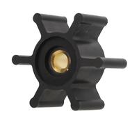 HNBGNNMRO 6 Blade Water Pump Impeller 6303-0001, High Cooling Flow Heavy Duty Replacement for JOHNSON Outboard Engine, Compatible with 09-824P J050011 500138 500210