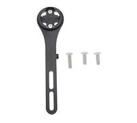 HNBGNNMRO Aluminum Alloy Bike Computer Holder, Bicycle Computer Mount for Road Bike, Integrated Handlebar Stem Cycling Computer Bracket with Secure Lock, Lightweight and Rust (for Bryton)