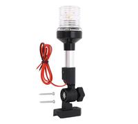 HNBGNNMRO Anchor Light IP67 LED Boat Stern Light, Fold Down Marine Navigation Light with 3NM Visibility, All Round White Light for Pontoons and Flat Boats AC DC 12-24V (9 Inch)