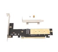 HNBGNNMRO M.2 NVMe to PCIe 3.0 X16 Adapter, NVME SSD to PCIe Expansion Card, Up To 32Gbps Speed for M.2 M - Key 2280 2260 2242 2230mm SSD, Plug and Play for Linux OS X with Thin Brac
