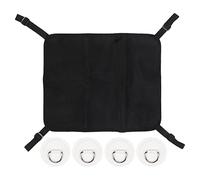 HNBGNNMRO Paddleboard Mesh Deck, Surf Sto with 4pcs Nylon Mesh for Inflatable Boats, Rafts, Canoes, Surfboards, to for