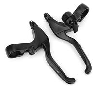 HNBGNNMRO Pair of Universal Brake Handle Levers, Brake Lever with Fine - Tune Knob, Aluminum Alloy Cycling Brake Handle for Mountain Bike with 22.2mm Mounting Hole