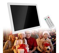 HNCXHX 20 inch Digital Picture Frame 1440x900 IPS Screen Digital Photo Frame with Remote Control,Share Photos and Videos Portrait and Landscape, Gift for Grandparents,Black