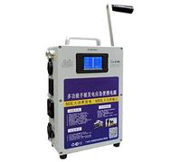 HNCXHX Hand Crank Generator w/Outlets USB Hand Powered Generator Portable 150W / 500W Power Station for Emergency Electric Camping Outdoor,500W