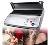 HNCXHX Transfer Stencil Machine Stencil printer Thermal Copier Printer,stencil printer Thermal Copier Printer for Tattoo Transfer Paper Supply,Silver