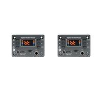 Hndhbfgrt 2X 12V MP3 Player Decoder Board Bluetooth 5.0 Car FM Radio Module TF USB 6.5mm WMA Player Decoder