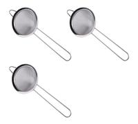 Hndhbfgrt 3X Cocktail Fine Strainer Stainless Steel Conical Mesh Strainer Professional Bar Tool