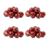 Hndhbfgrt 48 Pcs Fake Fruit Artificial Lifelike Simulation Red Home House Decor for Still Life Kitchen Decor