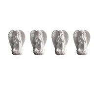 Hndhbfgrt 4X Guardian Angel Statue Shelf Living Room Bedroom Figurines Praying Adorable Angels Statues Gifts for Women