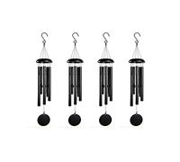 Hndhbfgrt 4X Retro Metal Wind Chimes Aluminum Tube Music Wind Chimes Ornaments Room Decoration Nursery Decoration