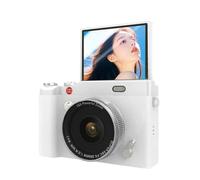 Hndhbfgrt Compact 1080P Digital Camera Video 16x Zoom Camcorder Featuring 2.4" Screen Digital CCD Sensors Ideal for Beginner Photography A