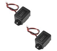 Hndhbfgrt Electronic Buzzer Alert 12V 400Hz Continuous Piezo Siren, 2PCS Plenty Loud Beep Sonar for Security Horn, Wire Installation