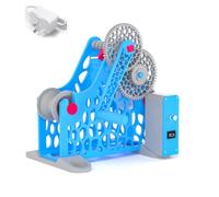 Hndhbfgrt Filament Respooler 1kg for 3D Printer Spool Rewinder Detachable Modular for 3D Printing Printer Filament Management UK Plug A