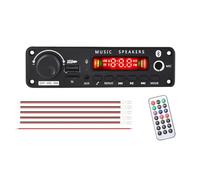 Hndhbfgrt MP3 Music Player 400W Amplifier Bluetooth MP3 WMA APE Decoder Board DC8-26V Handsfree Car Audio Microphone DIY
