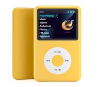 Hndhbfgrt MP3 Player DAP HiFi Bluetooth Music Player Video Playback Support 64GB Portable Storage A