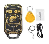 Hndhbfgrt NFC Duplicator RFID Smart Chip Reader Compatible with NFC Read Writer RFID Smart Chip ID IC Reader Tag Copyer