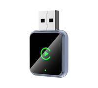 Hndhbfgrt Smart AI Box 2IN1 Wireless CarPlay Android Auto Adapter USB Dongle BT+ WIFI Converter Plug Play Wired to Wireless
